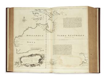 HARRIS, JOHN. Navigantium Atque Itinerantium Bibliotheca. Or, a Complete Collection of Voyages and Travels.